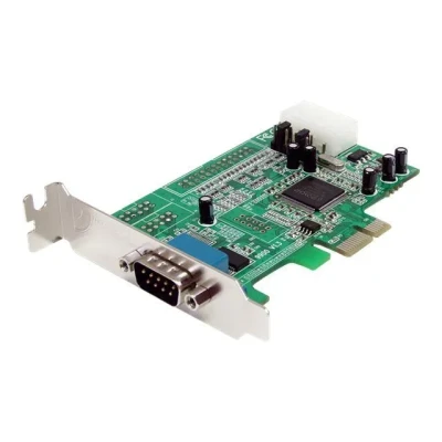 Image de Carte PCI Express à Faible Encombrement avec 1 Port Série RS232 STARTECH UART 16550 PCIe