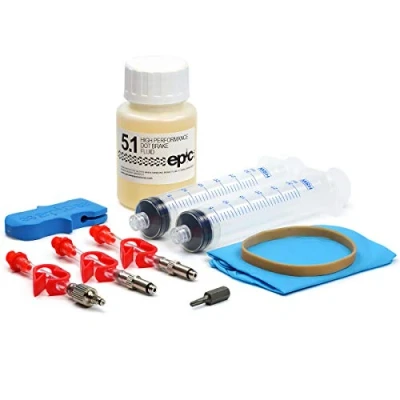 Image de Epic SRAM Kit de purge et Liquide DOT Outil inclus Code G2 Guide Nivelle eTap HRD. Compatible avec tous les modèles frein 5.1 haute performance 100 ml