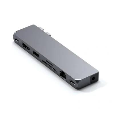 Image de Satechi Pro Hub / Adaptateur Max Gris sidéral ST UCPHMXM