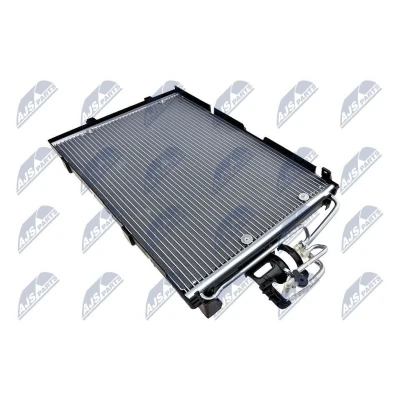 Image de NTY CCS PL 009 Condenseur De Clim sans déshydrateur 631x386x16 Aluminium OPEL: Corsa C 3/5 portes, Combo Tour