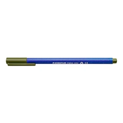 Image de Staedtler Triplus Color 323 Feutre Coloriage Pointe Moyenne 1 Mm Vert Olive
