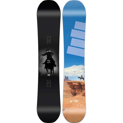Image de Nitro Snowboards T1 BRD &amp; Wide &#039;25, Freestyleboard, Twin, Cam Out Camber, Park