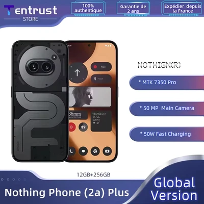 Image de Nothing Phone (2a) Plus 256GB Noir