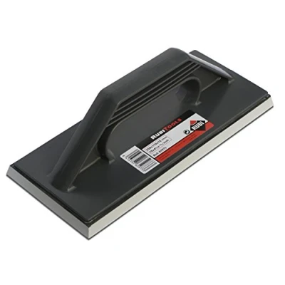 Image de RUBI Talochon Caoutchouc pour Joints TERMOFLEX SUPERPRO Manche en plastique Idéale le Remplissage des jusqu&#039;à 3 mm de large Base Blanc Résistante à l&#039;abrasion