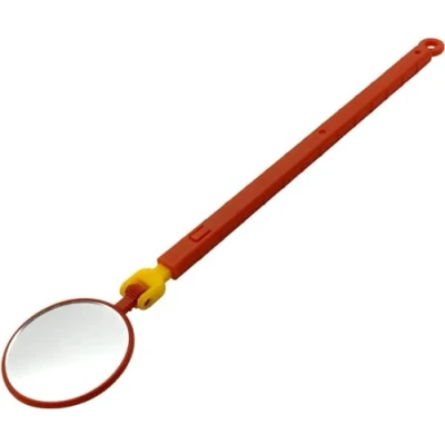 Image de ZKTOOL Ensemble de Miroirs d&#039;Inspection Isolés 1000 V, Télescopiques pour Véhicules Hybrides et Électriques, Miroir Rond Portable Rotatif à 180 Degrés 40MM