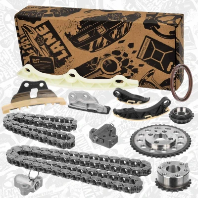 Image de ET ENGINETEAM RS0065 Jeu de distribution à chaînes Chaîne rouleaux, Simplex MAZDA: 6 3/5 portes, CX 7, Break