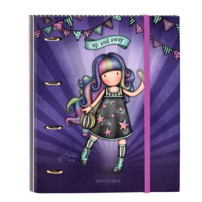 Image de Safta Classeur 4 Ani 30 mm avec recharge Gorjuss Fairground Up and Away 27 x 32 3,5 cm, Multicolore (522219666)