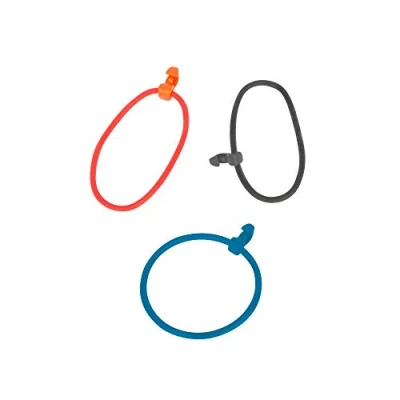 Image de Tatonka Unisexe Adulte Silicone Band M 6 pièces, Assorted, (9 cm)