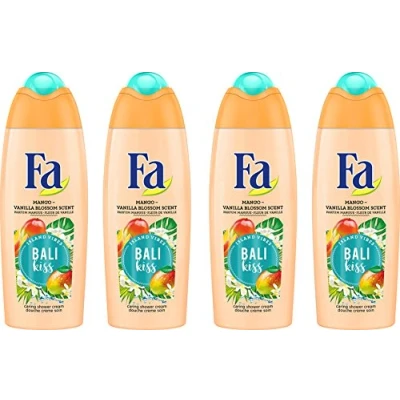 Image de Fa Gel Douche Corps Island Vibes Bali Kiss Formule de pH neutre pour la peau Testé sous contrôle dermatologique Bouteille 250 ml