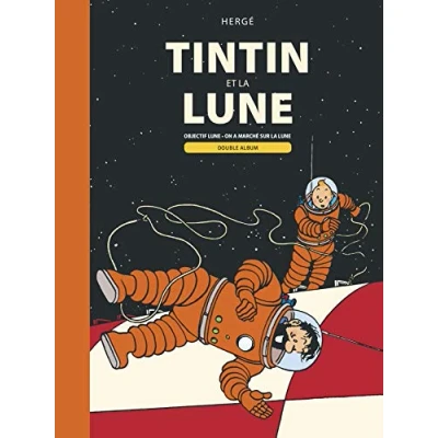 Image de Tintin et la Lune: Double album : Objectif lune On a marché sur Livre d’occasion Très bon