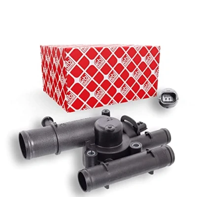 Image de FEBI BILSTEIN 106201 Thermostat d&#039;eau 89 avec joint d&#039;étanchéite commutateur de température boîtier RENAULT: GRAND SCENIC 2, 2