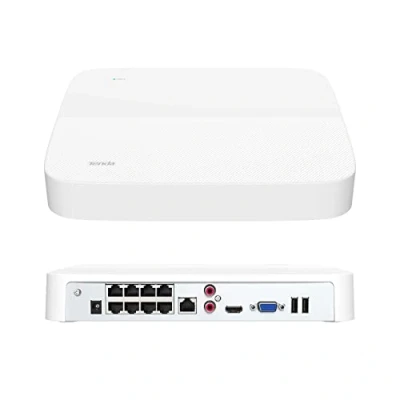 Image de Tenda NVR 8 Canaux, 4K PoE Vidéo Surveillance Enregistreur, Transmission 250m, H.265+, Plug and Play, HDD(jusqu&#039;à 10TB)/Cloud Storage, Protection Parafoudre 4KV, à Distance APP, N6P 8H