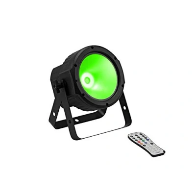 Image de EUROLITE LED SLS 30 COB QCL Floor Spot avec mélange de couleurs RGBW, télécommande infrarouge incluse