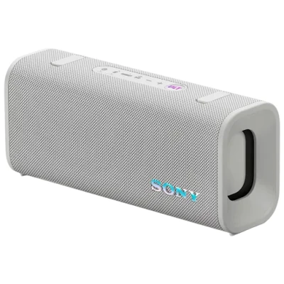 Image de Sony ULT Field 3 Enceinte Bluetooth Ultra Portable avec Power Sound, Batterie 24h, IP67, étanche, Anti poussière, Choc, bandoulière détachable, compacte Blanc cassé