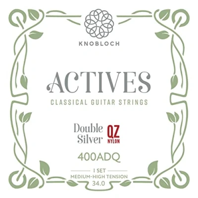 Image de KNOBLOCH STRINGS THE ART OF VIBRATION 400ADQ Active Double Silver QZ Nylon Moyen Haute Tension 34.0