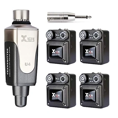 Image de Xvive U4 Système sans Fil avec 1 émetteur et 4 récepteurs