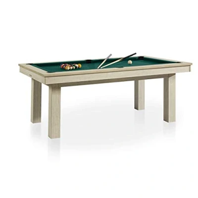 Image de Billard transformable en table René Pierre LAFITE Oslo Drap vert Ardoise monobloc Fabrication française