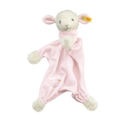 Image de Steiff 239632 Doudou Agneau Fais De Beaux Rêves Rose