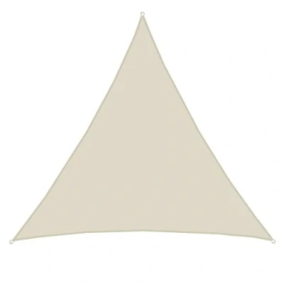 Image de AMANKA UPF50+ Voile d&#039;ombrage UV 5x5x5 Polyester Triangle Protection Solaire Toile Hydrofuge