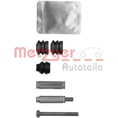Image de METZGER 113 1485X Jeu de douilles guidage, étrier frein avec boulon guidage supplémentaire