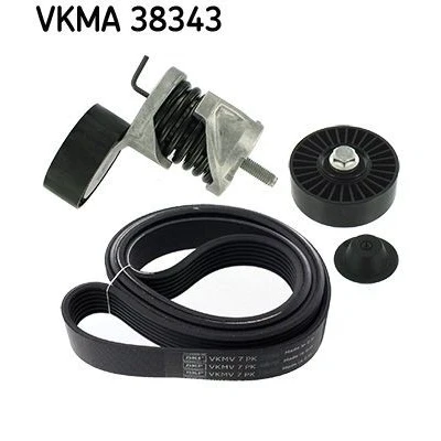 Image de SKF VKMA 38343 Jeu de courroies trapézoïdales à nervures BMW: 3 Berline, Touring, 1 5 portes