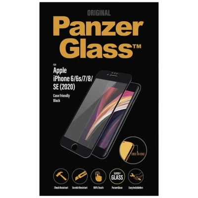 Image de PanzerGlass ® Screen Protector iPhone 8 7 6s 6 SE (2020/2022) Edge to Protection d&#039;écran transparent Apple 1 pièce(s) Neuf