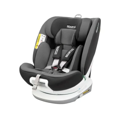 Image de SIEGE ENFANT ROTATIF 360 SPARCO ISIZE 40 150CM ECE R129/03 ISOFIX