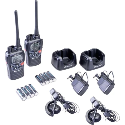 Image de Midland G9 Pro Paquet de 2 Kofferset C1385.04 PMR Funkgerät Set