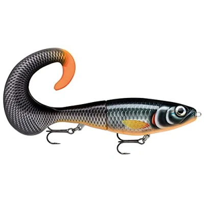 Image de Rapala Leurre de Pêche X Rap Otus Matériel Corps ABS et Queue Souple PVC d&#039;eau Douce Profondeur Nage 0,5 à 1m 17cm/40g Fabriqué en Estonie Smelt on The Beach Adulte Unisexe, Multicolore, Standard