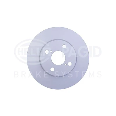 Image de HELLA PRO 8DD 355 110 431 Disque de frein 255 25 04/06 100 ventilé l&#039;intérieur revêtu sans boulon fix roue, moyeu roue