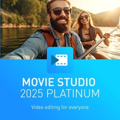 Image de MAGIX Movie Studio 2025 Platinum montage vidéo pour tous logiciel de Windows 10/11 PC 1 licence complète 2 appareils