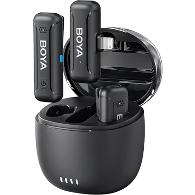 Image de BOYA BY WM3T D2 Micro sans fil iOS Lightning, double émetteur, portée 100m Neuf