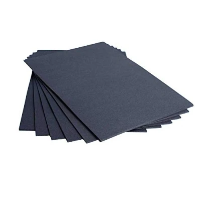 Image de House of Card &amp; Paper HCP397 Carte photo PH neutre Noir 210 g/m² 152 x mm