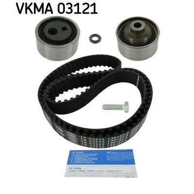 Image de SKF VKMA 03121 Kit de distribution 136 avec une denture arrondie CITROËN: Saxo 3/5 portes, Xsara 5 AX, PEUGEOT: 106 II portes