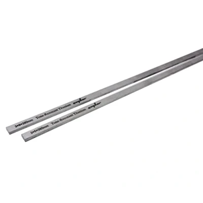 Image de Guyker Lot de 2 tiges manche en fibre titane 3 x 6 380 mm Barre réglage pour cordes et instruments