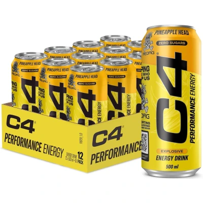 Image de Cellucor C4 Performance Energy Drink Pineapple Head 12x500ml