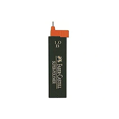 Image de Faber Castell 511223 Lot de 12 Mines Super Polymère 0,9 mm B