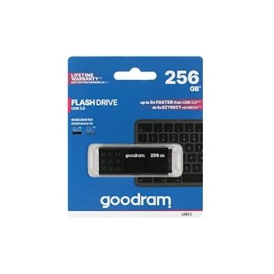 Image de Goodram UME3 lecteur USB flash 256 Go Type A 3.2 Gen 1 (3.1 1) Noir Neuf