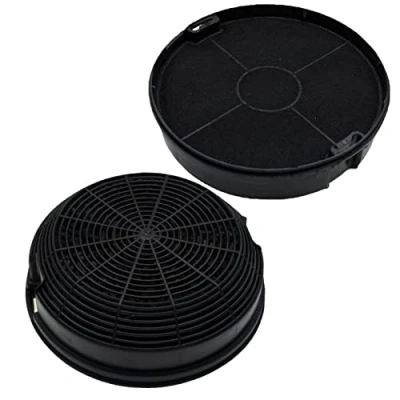 Image de SPARES2GO Lot de 2 filtres à charbon compatibles avec hotte aspirante Electrolux Type 47/AH012