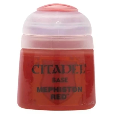 Image de Citadel+Pot+de+Peinture+ +Base+Mephiston+Red+%2812ml%29
