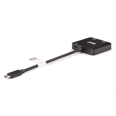 Image de Club3D CSV 1558 USB Type C vers Dual HDMI™ 4K60Hz + PD 100 W