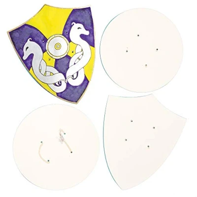 Image de Baker Ross Créez Vos Propres Cartes Vierges Idéal pour la décoration, Les travaux manuels, Cadeaux, Souvenirs et Plus Encore (4 pièces), Blanc, Assorted, Set