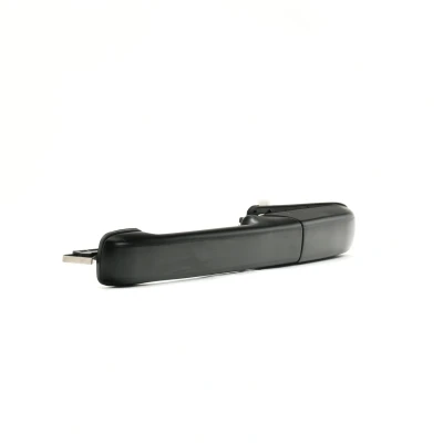 Image de VAICO V10 6174 Poignée De Porte arrière droite sanscylindre fermable, sans clé noir Qualité originale VOLKSWAGEN: Passat B3/B4 Berline