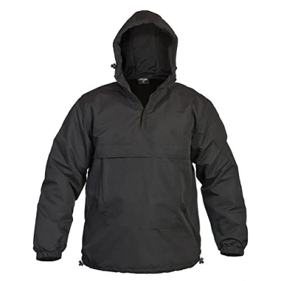 Image de Mil Tec Anorak pour Hommes Style Combat Non doublé XXL Noir