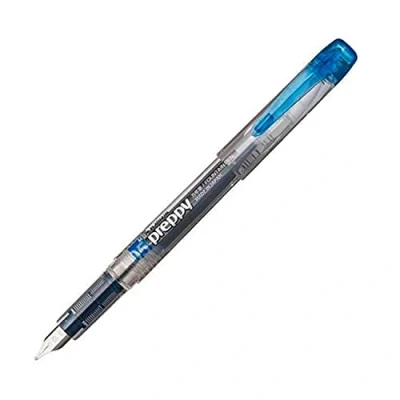 Image de Platinum Stylo plume Preppy, pointe moyenne, bleu noir (PPQ 200 #3 05)