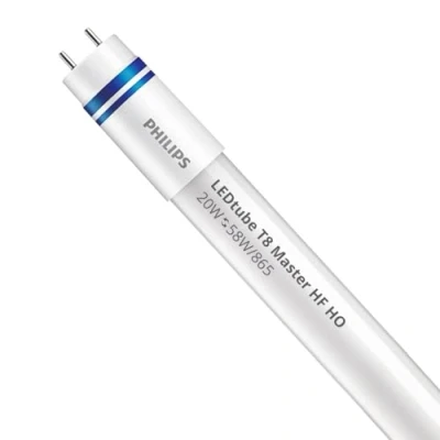 Image de Philips Tube LED T8 MASTER (HF) High Output 20W 3100lm 865 Lumière du Jour 150cm Équivalent 58W