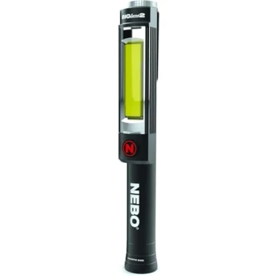 Image de Nebo NB6737 Big Larry 2 Lumen Worklight Lampe de Poche avec Mode Signal d&#039;urgence Rouge, Noir