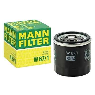 Image de MANN FILTER W 67/1 Filtre à huile VÉHICULE DE TOURISME + UTILITAIRES