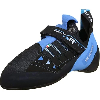 Image de Scarpa Instinct Vsr Chaussures d&#039;escalade pour homme Bleu Noir/bleu (Black Azure Fv), 42 EU
