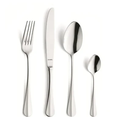 Image de Amefa Ménagère 24 pièces Baguette pour 6 personnes Argent